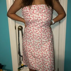 Flattering Strapless Dress